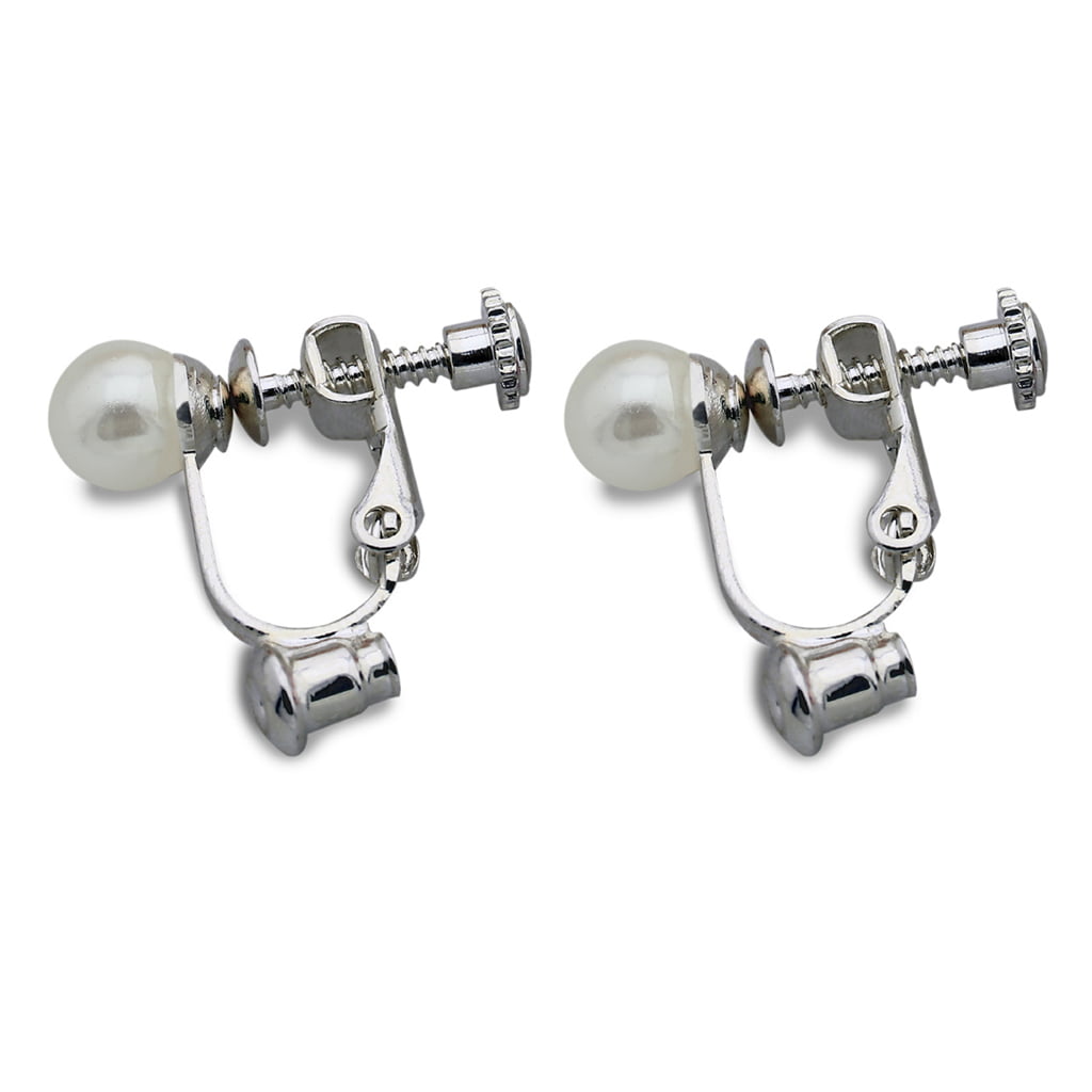 1 Pair Clip on Earring Converters No-pierced Ears Turn Any Studs Into A Clip-On  TYU