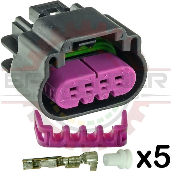 Ballenger Motorsports - Compatible with GM Delphi / Packard - 4-Way GT 150 Plug Kit with special keyways Replacement for Ecotec Coils