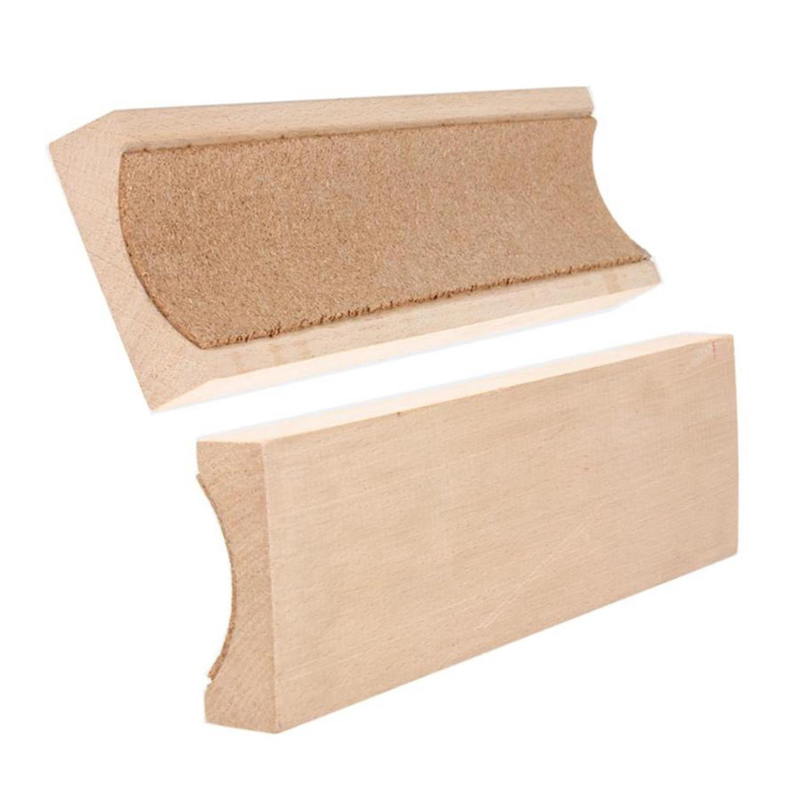 LeeQinersw Guitar Bass Neck Rest Support Wooden Neck Rest Long Neck Support Guitar Fretwork