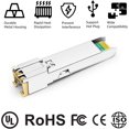 thumbnail image 3 of 1000BASE-T SFP to RJ-45 Copper Transceiver Module for Palo Alto Networks PAN-SFP-CG 100m Cat5e/6, 3 of 5
