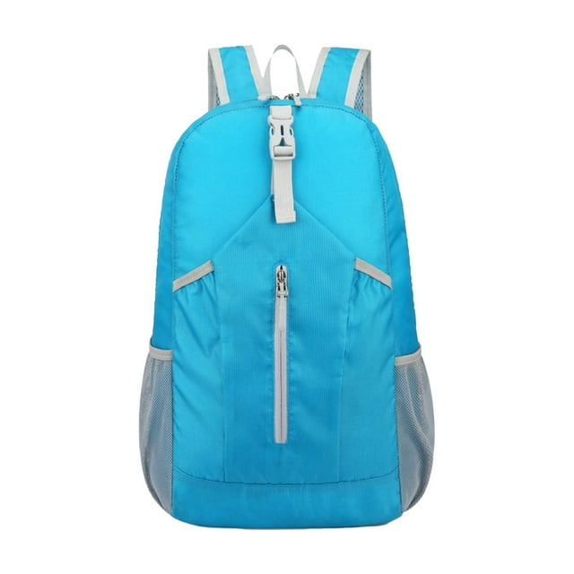 RXIRUCGD Sac à Dos de Randonnée 18,5 Po Sac à Dos de Camping Imperméable Sac à Dos Léger et Compact pour Femmes Hommes Sac de Jour de Voyage en Plein Air Bleu