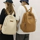 thumbnail image 5 of Mochila de verano de gran capacidad de color sólido, mochila sencilla de moda para parejas de estudiantes, 5 of 6