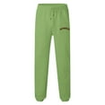 thumbnail image 4 of Zszcpp Work Pants Men Running Sports Basic Styly Long Print Letter Trendy Comfortable Lounge Trousers Casual Trouser, 4 of 4