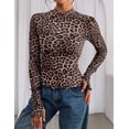 thumbnail image 2 of Remera PRETTYGARDEN 2025 Estampado Leopardo Manga Larga XL, 2 of 9