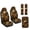 Golden Retriever Sunflower, variant on Xixirimido Car Seat Covers Front Seats Leather Universal Fit for Cars, Vans, Trucks, SUV, Set of 5 Car Seat Protector with Seatbelt Covers & Center Console Cover, Black Yorkshire Terrier