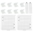 thumbnail image 1 of Raindrops 10 Sets Battery Converter Adapter Storage Case Aaa Battery Plastic For Travel, 1 of 8