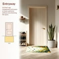 thumbnail image 3 of ODIKA 3'x5' Machine Washable Non-Slip Area Rug, Summer Meadow Insect High Traffic Rug, Yellow, 227049, 3 of 7