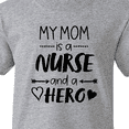 thumbnail image 4 of Inktastic My Mom is a Nurse and a Hero Youth T-Shirt, 4 of 5