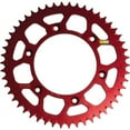 thumbnail image 2 of ProTaper Race Spec Aluminum Motorcycle Rear Sprocket Compatible for Honda CR125R - Red / 49T, 2 of 2