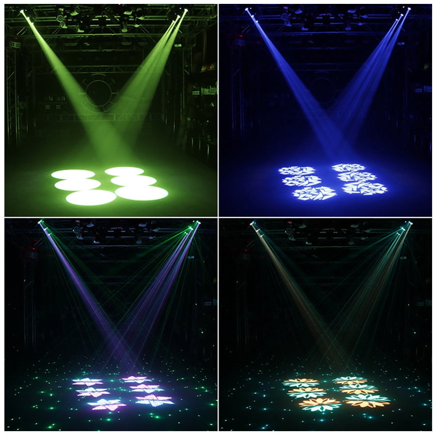 1Pcs New 30W Mini Spot Laser Light, Disco Dj Led Moving Head Beam Stage Lights For Party Christmas