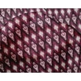 thumbnail image 4 of oneOone Silk Tabby Fabric Geometric Ikat Print Fabric By The Yard 42 Inch Wide, 4 of 4