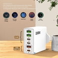 thumbnail image 4 of 200W Charger Super Fast Wall Charging USB C Multi-Port Mobile Phone Charger, 4 of 8