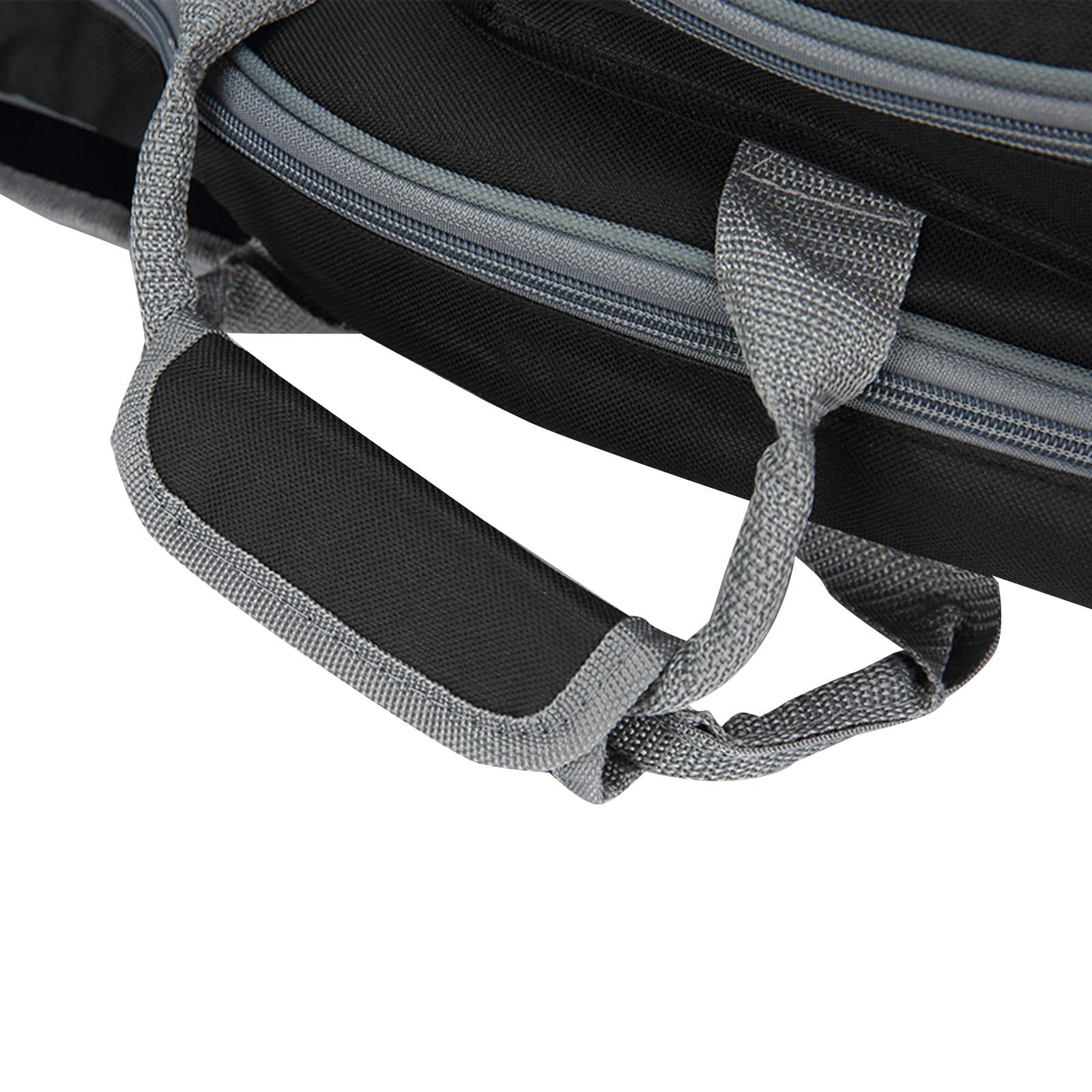 LeeQinersw Acoustic Guitar Bag Carry Case with Pockets Guitar Gig Bag Brass Case