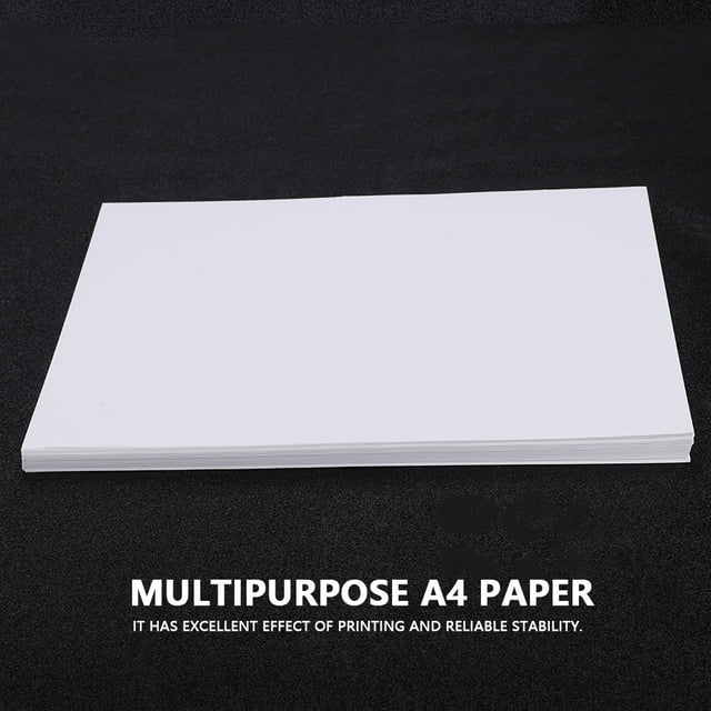Oubit White Paper,50 Sheets White Blank Multipurpose Paper White Paper Exceptional Value