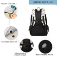 thumbnail image 4 of FORMRS Unisex School Backpack 17" Student Travel Bag with Laptop Compartment, Polka Dot, 4 of 7