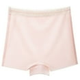 thumbnail image 2 of dazeni Girls Seamless Underwear Ice Cooling Boyshorts Panties Soft Safety Panties for Dress Briefs No Show Underpants, 2 of 3