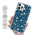thumbnail image 2 of Blue Reindeer Case Compatible with iPhone 13 Pro Max,Unique Art Design TPU Shock-proof Full Cover, 2 of 5