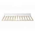 thumbnail image 6 of AFI Twin-XL Roll Out Wood Trundle Bed Frame with Wooden Slat Supports, White, 6 of 8