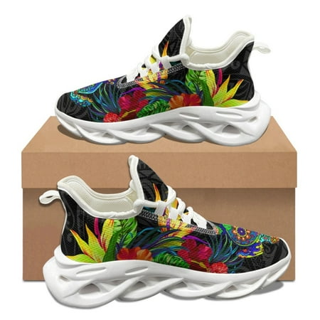 

Gradient Australia Aboriginal Turtle Indigenous Art Round Toe Non-slip Vulcanized Shoes Fashion Brand Woman Comfortable Sneakers