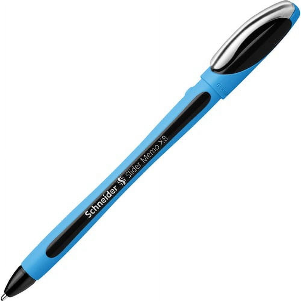 Schneider, STW150201, Slider Memo XB Ballpoint Pens, 10 / Box