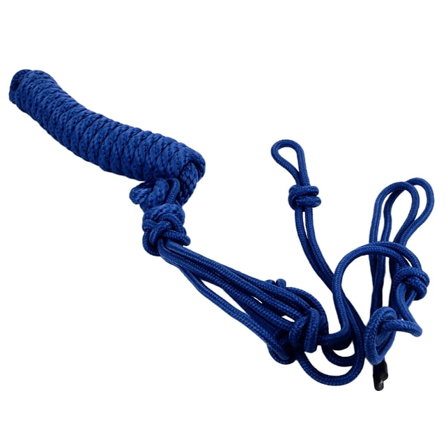 Rope Halter, Horse Halter Safe Adjustable for Training Blue