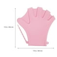 Axio 1 Pair of Adjustable Swim Paddles Swimming Pool Gloves Diving