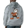 thumbnail image 2 of Men's Starter Gray Cleveland Browns Thursday Night Gridiron Throwback Full-Zip Jacket, 2 of 2