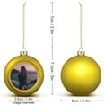 thumbnail image 3 of Personalized Photo Christmas Tree Ball Ornaments, Customized Xmas Presents for Family and Friends, 3 of 7