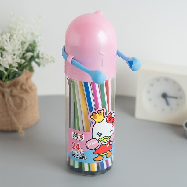 Juego de bolígrafos de acuarela Belita Amy de 24 colores para niños & #39;s, cepillo de colores para niños de jardín de infantes, bolígrafo de graffiti para estudiantes Afortunado Sencillez