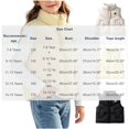 thumbnail image 3 of Hduncf Girls Quilted Puffer Vest, Warm Sleeveless Winter Jacket with Fleece Lining, Casual Outdoor Outerwear for Kids Beige 11-12 Years, 3 of 7