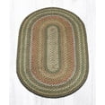 thumbnail image 2 of Home Indoor Decorative Jute C-051 Fir, Ivory Braided Rug, Oval 3' x 5', 2 of 5