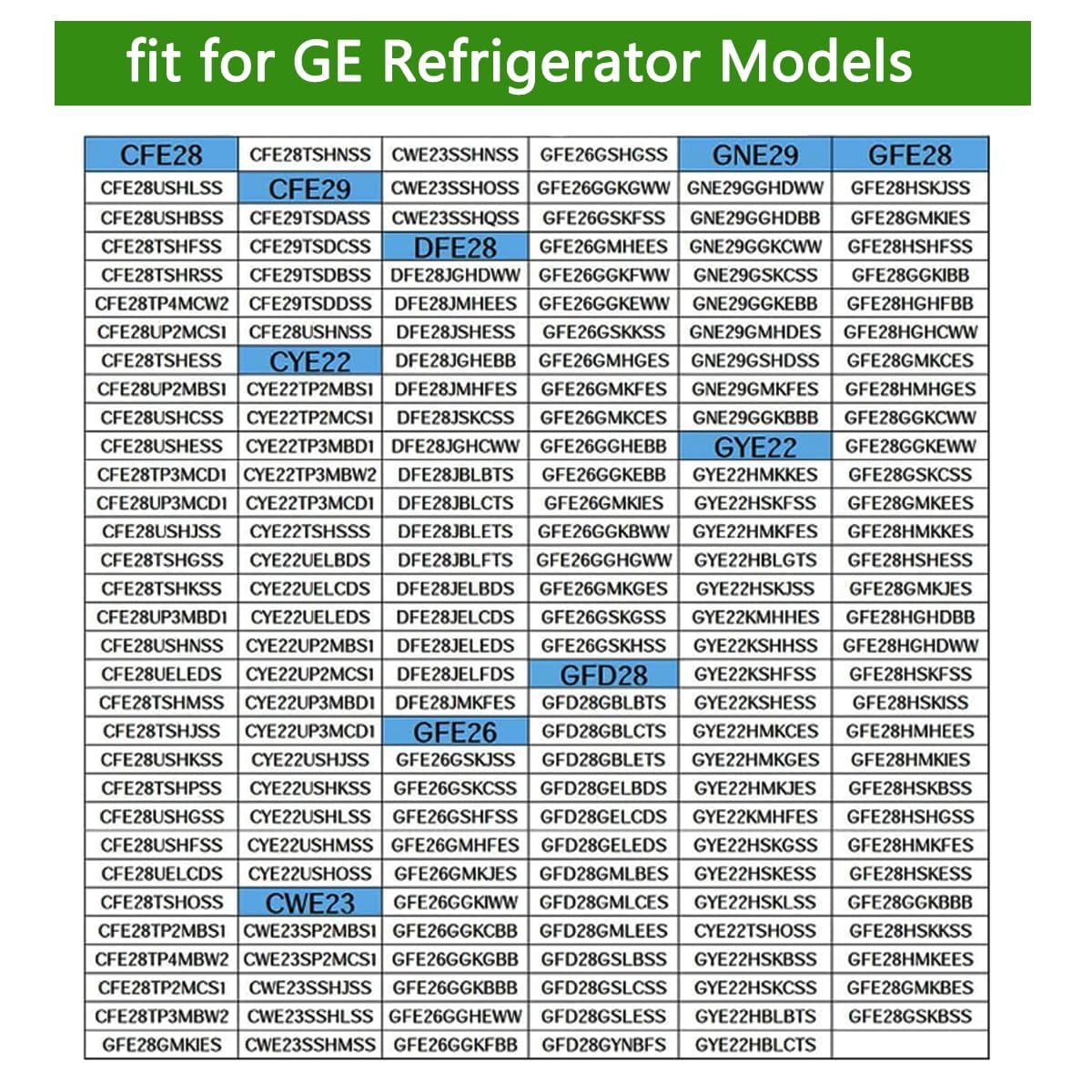 WR60X26866 Fridge Evaporator Fan-Motor, Replace V80E14MS2A3-57A611 WR60X26030, WR60X10341, WR60X10357, WR60X10356, Compatible with GE Refrigrator