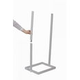 thumbnail image 5 of M&T Displays Eco Info Board,Heavy Duty Floor Standing Sign Holder Double Sided, Advertising Display (Silver, 22x28), 5 of 6