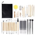thumbnail image 4 of 34 Pieces Polymer Clay Tools DIY Pottery Tools Ceramic Clay Carving Tool Set Zulema Escultura de cerámica, 4 of 8