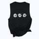 thumbnail image 4 of Camisetas sin mangas estampadas casuales sin mangas con cuello redondo de verano para mujer Pompotops  lopia989832, 4 of 6
