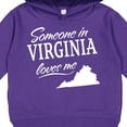 thumbnail image 3 of Inktastic Someone in Virginia Loves Me Toddler Hoodie, 3 of 4