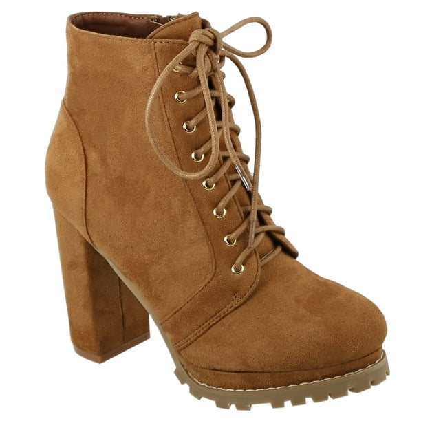 womens lug sole platform ankle boots