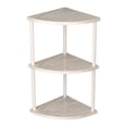 thumbnail image 4 of GROWTH TANK Corner Shelf Corner Display Shelf Durability Frees Standing Easy to Install Storage Rack Multipurpose for Kitchen Office Home 62cm, 4 of 9