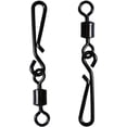 thumbnail image 5 of 50pcs Rolling Swivel with Hanging snap Fishing Tackle fishhooks Connector (50pcs 6#), 5 of 5