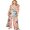 Ivory, variant on Flying Tomato Women's Juniors Boho Printed Halter Wide Leg Jumpsuit (Ivory, Small)