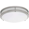 thumbnail image 2 of 14" LED flush mount fixture.Die-Form-Cold-Rolled Steel housing. Plastic white diffuser. Dimmable. Damp location, 2 of 3