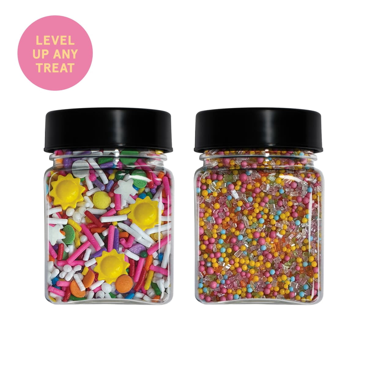 Fancy Sprinkles Sunny Daze Dessert Sprinkles Set, 3.1 oz, 2 Pack