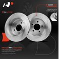 thumbnail image 3 of A-Premium 11.62 inch (295mm) Rear Vented Disc Brake Rotors Compatible with Select Ford, Mercury Models - Crown Victoria/Grand Marquis 2003-2011, Marauder 2003-2004, 2-PC Set, 3 of 8