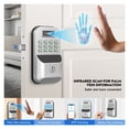 thumbnail image 3 of K9 Smart Door Lock Palm Vein Fingerprint Password Remote Dynamic Password Unlock ,Keyless Entry Design, 3 of 6