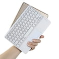 thumbnail image 1 of Teclado Inalámbrico con Panel Táctil y Bluetooth para PC, Tableta y Juegos, Color, 1 of 5