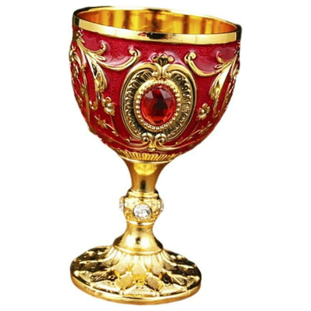 de metal Copa 30 ml Estilo europeo Altura 70 mm, diámetro 43 mm Suministros para fiestas Resistente para bar, adorno para el hogar Estilo C mayimx Copa