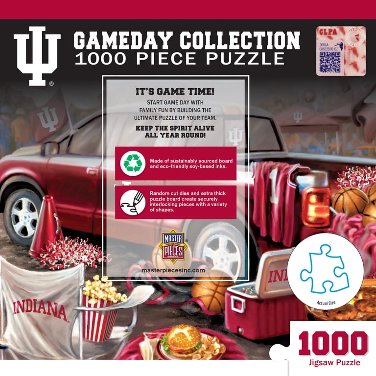 MasterPieces 1000 Piece NCAA Alabama Crimson Tide Jigsaw Puzzle - 19.25x26.75" Sports Puzzle For Adults
