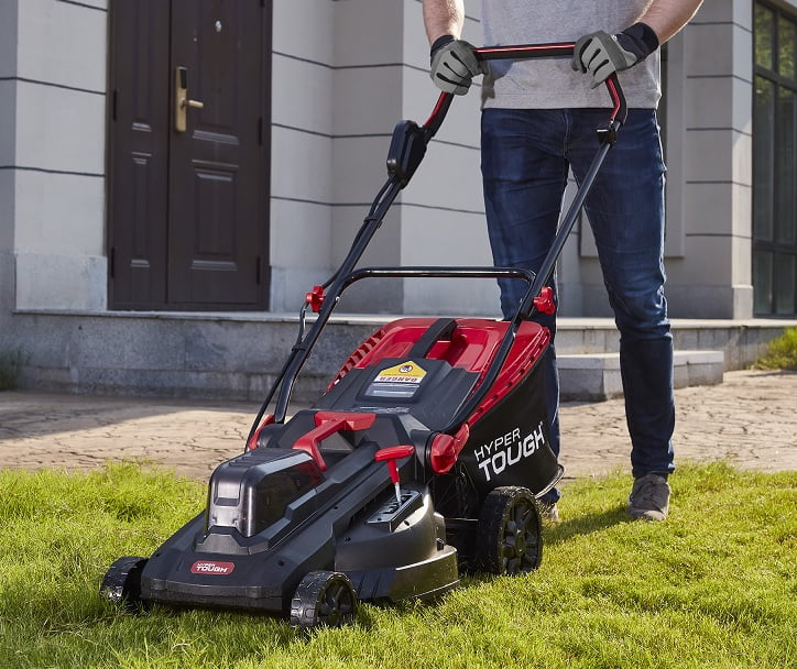 walmart battery operated lawn mowers