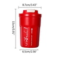 thumbnail image 5 of POYOGA Stainless Steel Coffee Cup 400ML Mug Leak-Proof Travel Thermal, 5 of 15