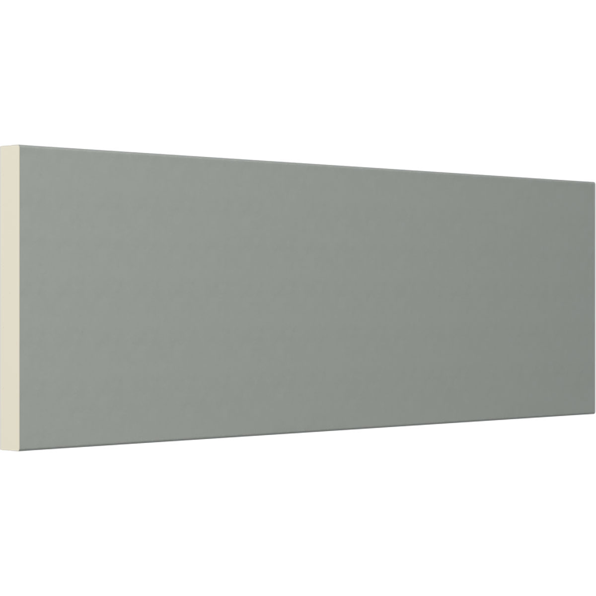 Ekena Millwork 7 1/2"H x 3/4"P x 78 3/4"L, Traditional Smooth Flat Trim Moulding
